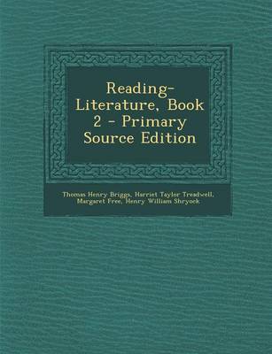 Book cover for Reading-Literature, Book 2