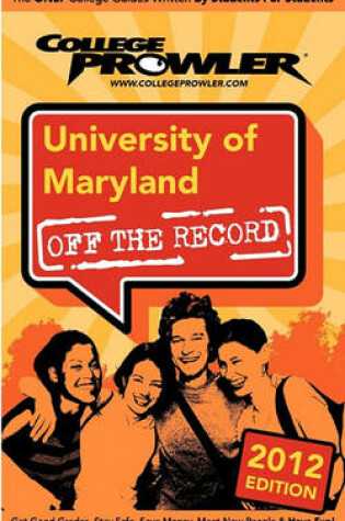 Cover of University of Maryland 2012