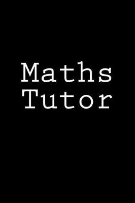 Book cover for Maths Tutor