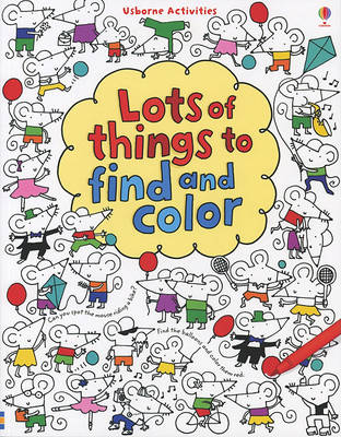 Book cover for Lots of Things to Find and Color