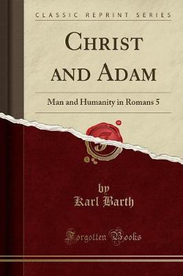 Book cover for Christ and Adam