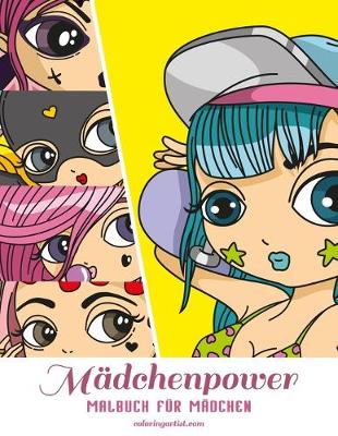 Cover of Mädchenpower-Malbuch für Mädchen