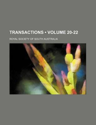 Book cover for Transactions (Volume 20-22)