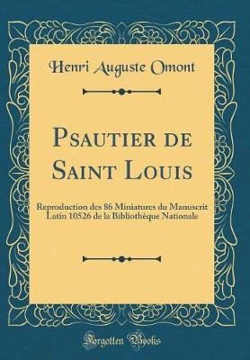 Book cover for Psautier de Saint Louis