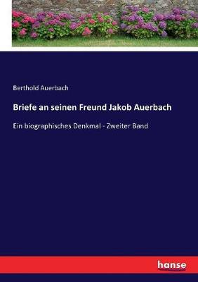 Book cover for Briefe an seinen Freund Jakob Auerbach