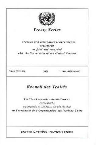 Cover of Treaty Series 2556