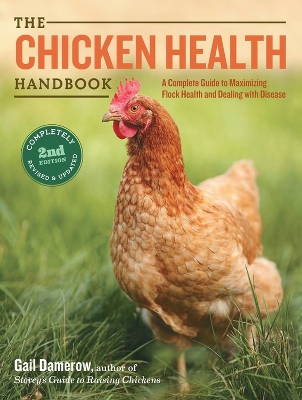 Book cover for Chicken Health Handbook, 2nd Edition