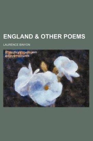 Cover of England & Other Poems