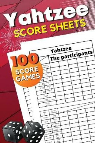 Cover of Yahtzee Score Sheets