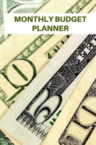 Cover of Monthly Budget Planner Notebook - Personal Finance Tracking - Expense & Saving Logbook - 2020 Yearly Debt Plan & Bill Tracker Log Book