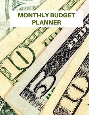 Book cover for Monthly Budget Planner Notebook - Personal Finance Tracking - Expense & Saving Logbook - 2020 Yearly Debt Plan & Bill Tracker Log Book