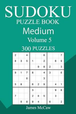 Book cover for 300 Medium Sudoku Puzzle Book