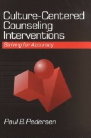 Cover of Culture-Centered Counseling Interventions