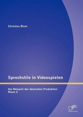 Book cover for Sprechstile in Videospielen