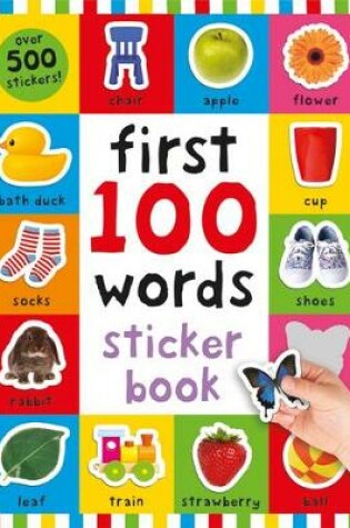 Cover of First 100 Words Sticker Book