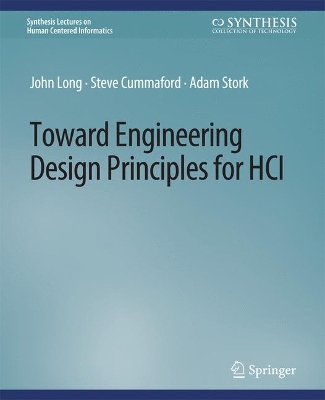 Cover of Toward Engineering Design Principles for HCI