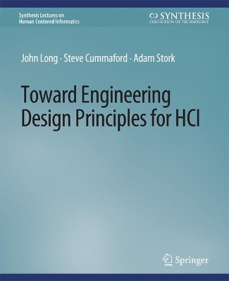 Book cover for Toward Engineering Design Principles for HCI