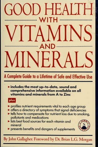 Cover of Good Health with Vitamins and Minerals