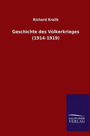 Cover of Geschichte des Voelkerkrieges (1914-1919)