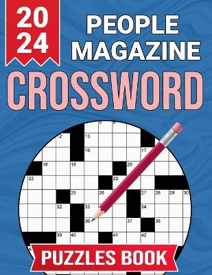 Book cover for People Magazine Crossword Puzzles Book 2024