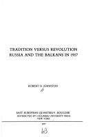 Book cover for Tradition Versus Revolution