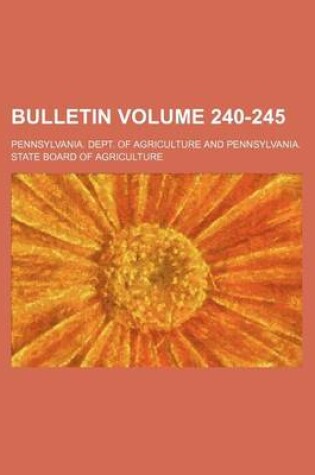 Cover of Bulletin Volume 240-245