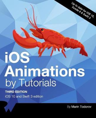 Book cover for IOS Animations by Tutorials Third Edition