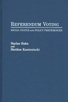 Book cover for Referendum Voting