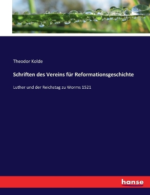 Book cover for Schriften des Vereins für Reformationsgeschichte