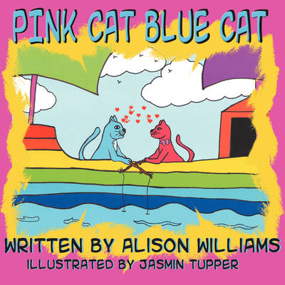 Book cover for Pink Cat Blue Cat