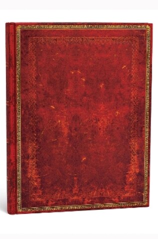 Cover of Venetian Red Lined Hardcover Journal