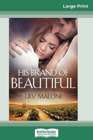 Cover of His Brand of Beautiful (16pt Large Print Edition)