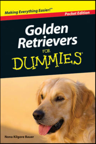 Cover of Golden Retrievers For Dummies