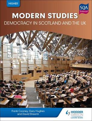 Book cover for Higher Modern Studies for CfE: Democracy in Scotland and the UK