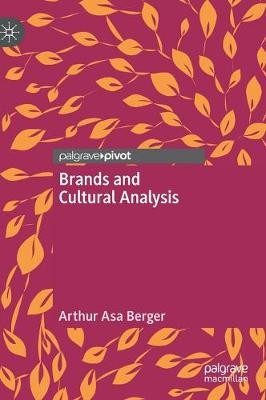 Book cover for Brands and Cultural Analysis