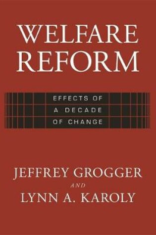 Cover of Welfare Reform