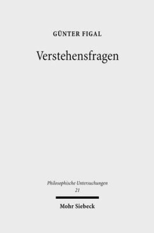 Cover of Verstehensfragen