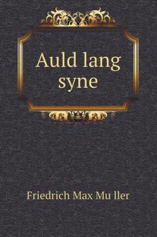 Cover of Auld Lang Syne