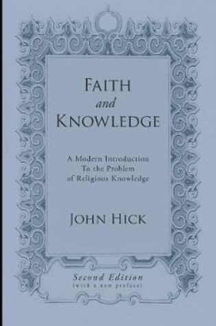 Cover of Faith and Knowledge