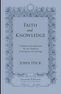 Book cover for Faith and Knowledge