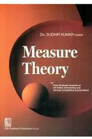 Cover of Measure Theory