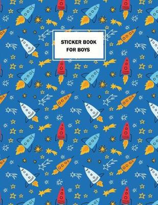 Book cover for Sticker Book for Boys