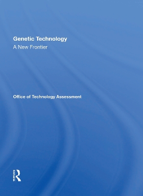 Cover of Genetic Technology: A New Frontier