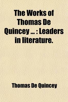 Book cover for Leaders in Literature Volume 8
