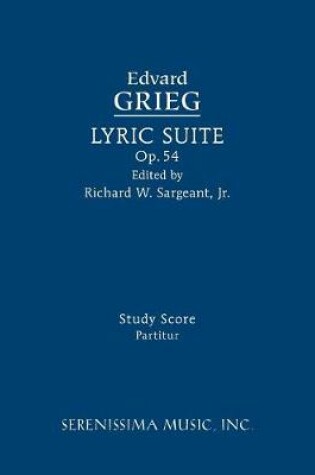 Cover of Lyric Suite, Op.54