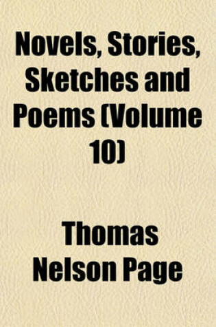 Cover of Novels, Stories, Sketches and Poems Volume 10