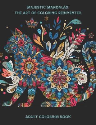 Book cover for Mandalas Of Majestic Animals