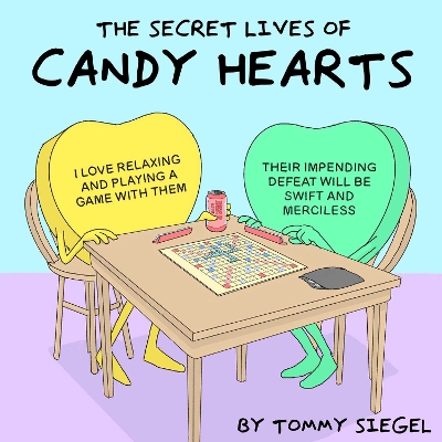 Book cover for The Secret Lives of Candy Hearts