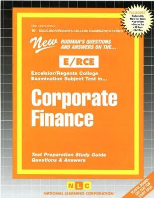 Book cover for CORPORATE FINANCE