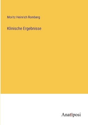 Book cover for Klinische Ergebnisse